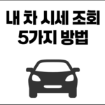 내차시세조회